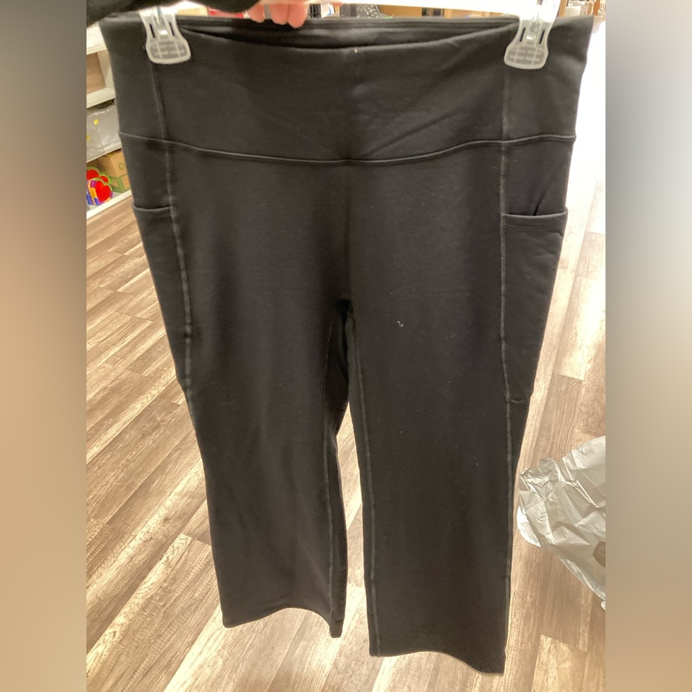 HeathYoga black pants size xl new with tags